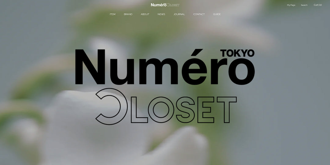Numero CLOSET で販売開始