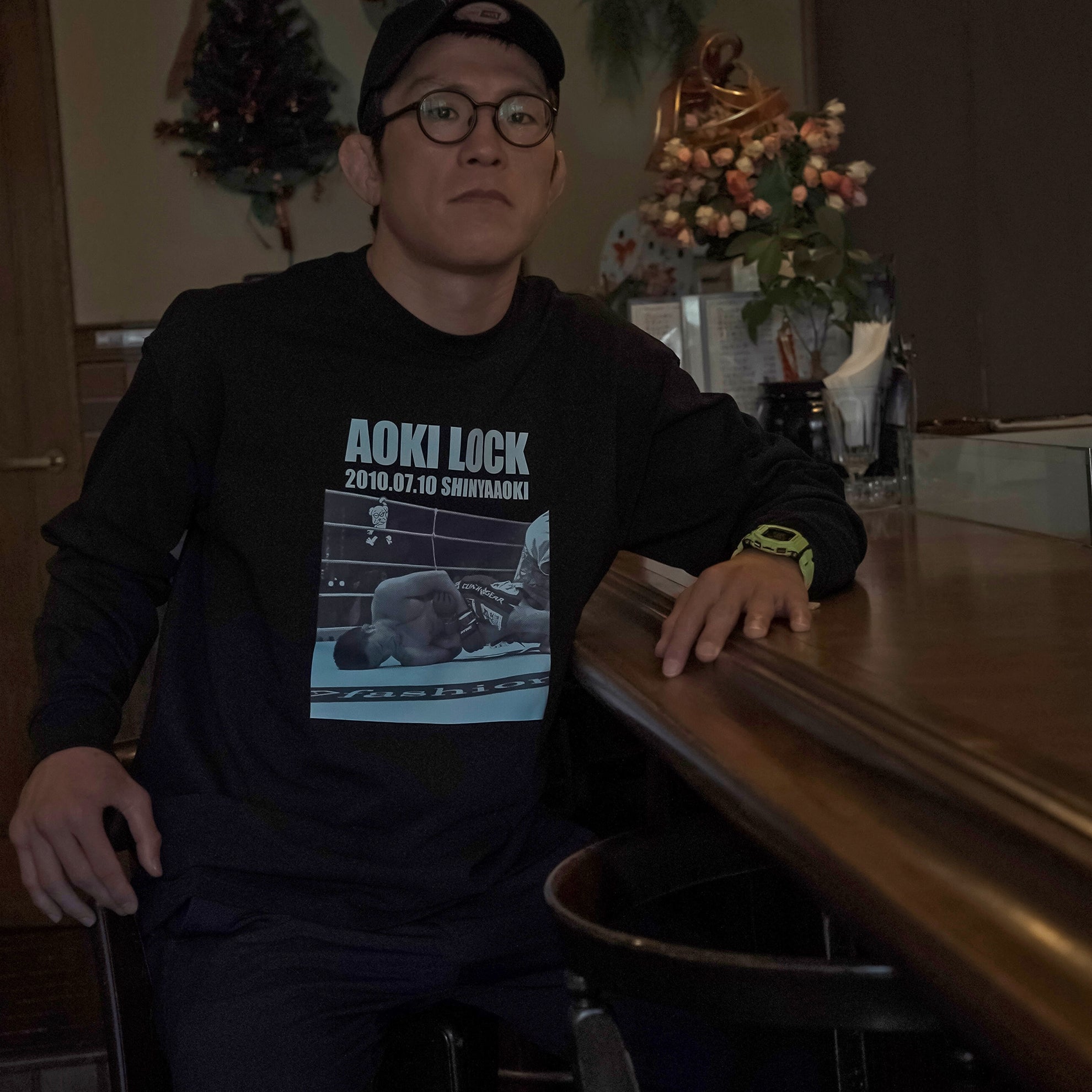 AOKI LOCK LONG SLEEVE T Shirts / Shinya Aoki