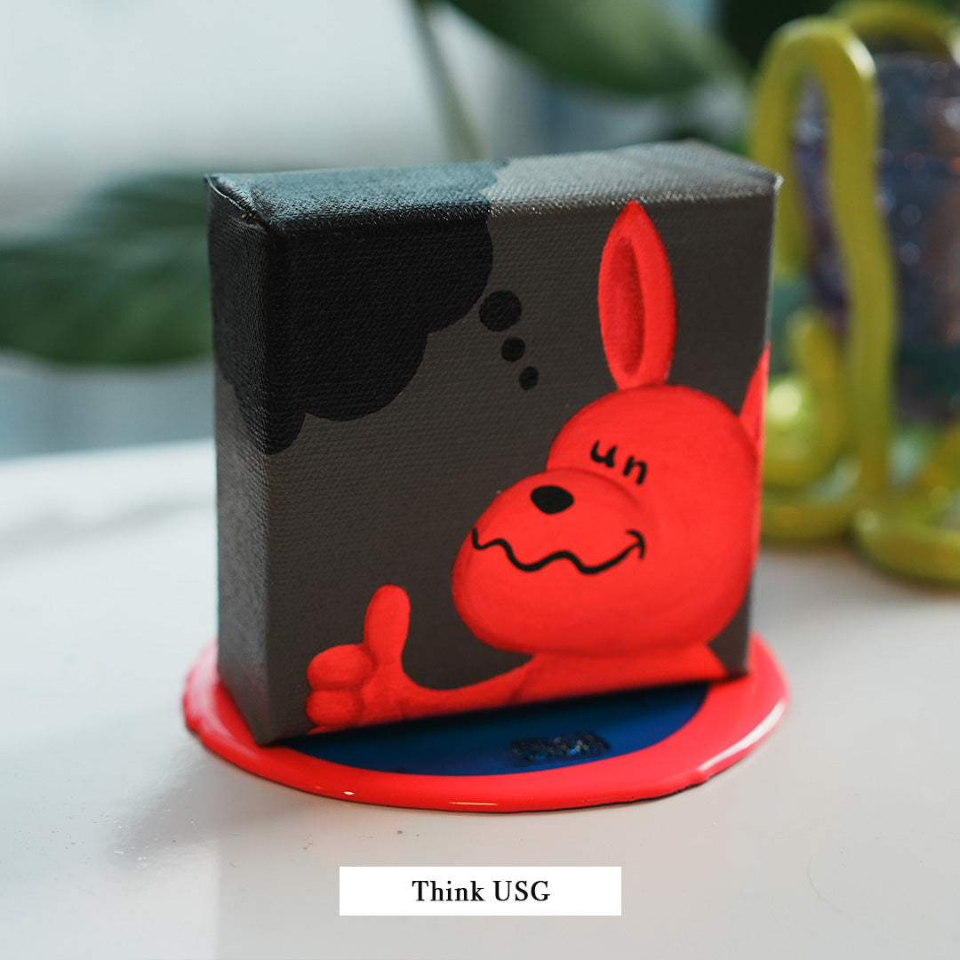 UNSPOOKY Block Acrylic Canvas