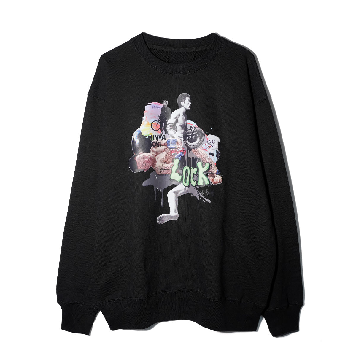 アオキロック "AOKI LOCK" DESIGN HEAVYWEIGHT SWEAT B