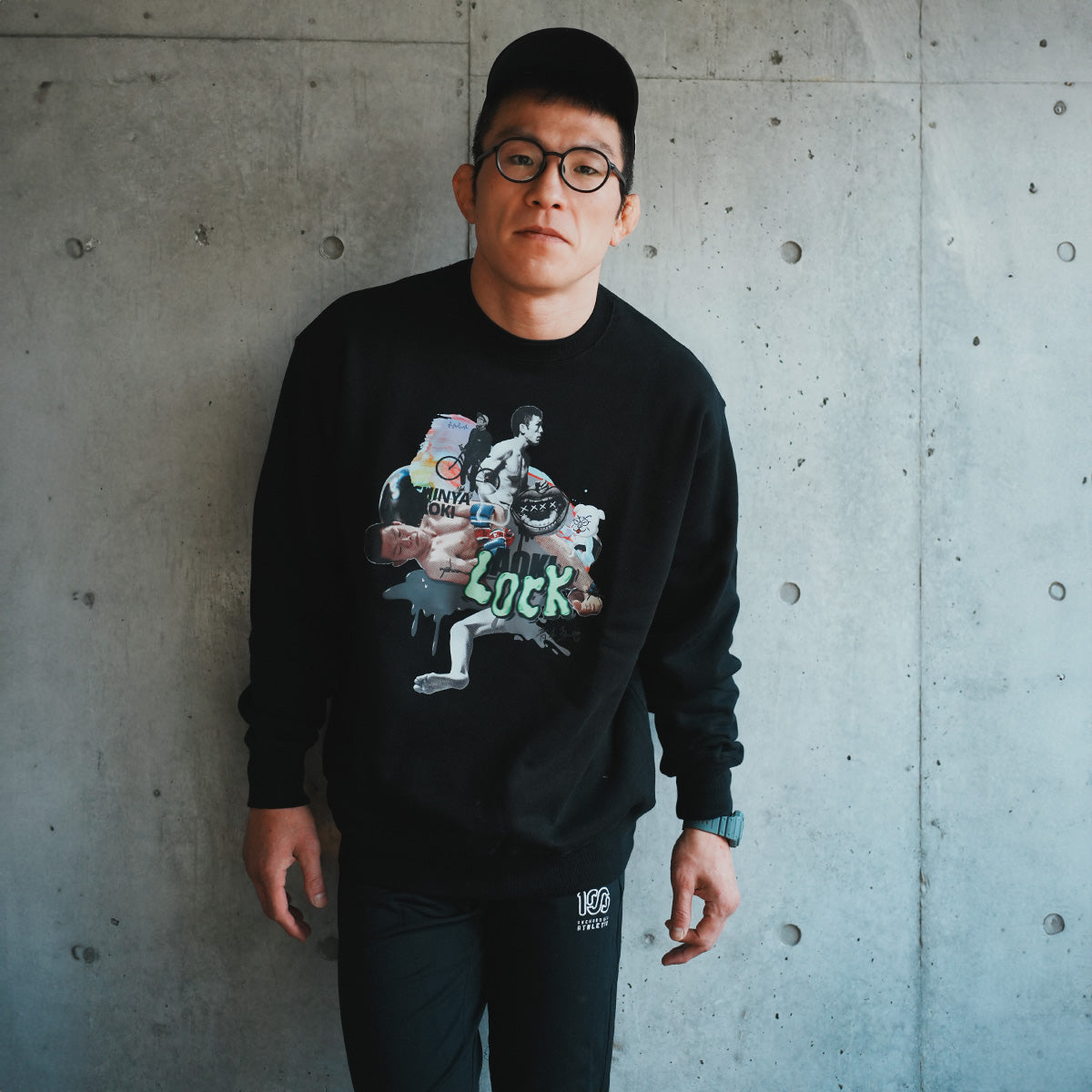 アオキロック "AOKI LOCK" DESIGN HEAVYWEIGHT SWEAT B