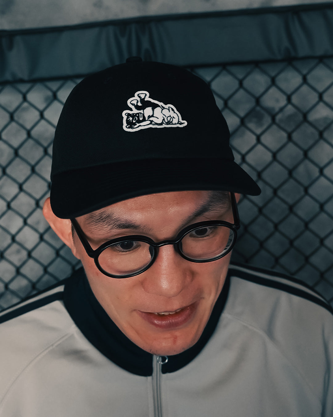 エイオキクラッチ01 ワッペン キャップ