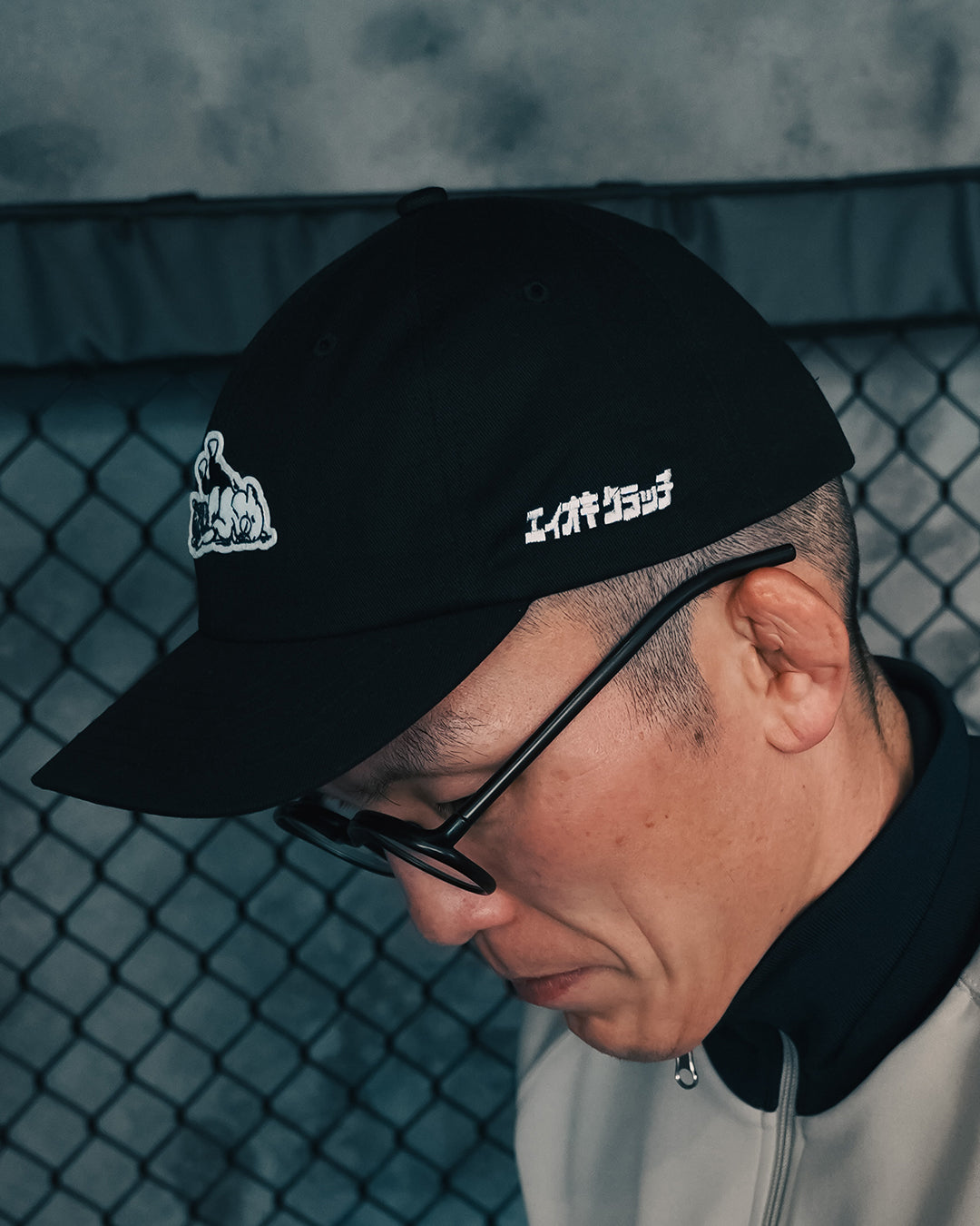 エイオキクラッチ01 ワッペン キャップ