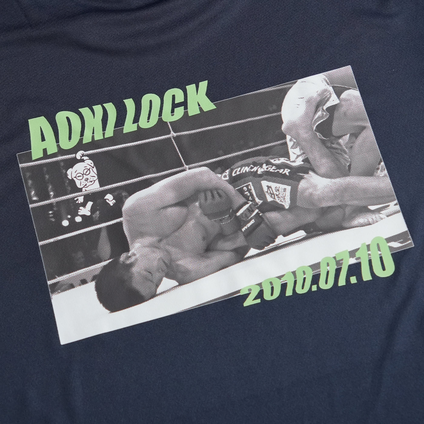 アオキロック "AOKI LOCK" DRY T-Shirts  / Shinya Aoki