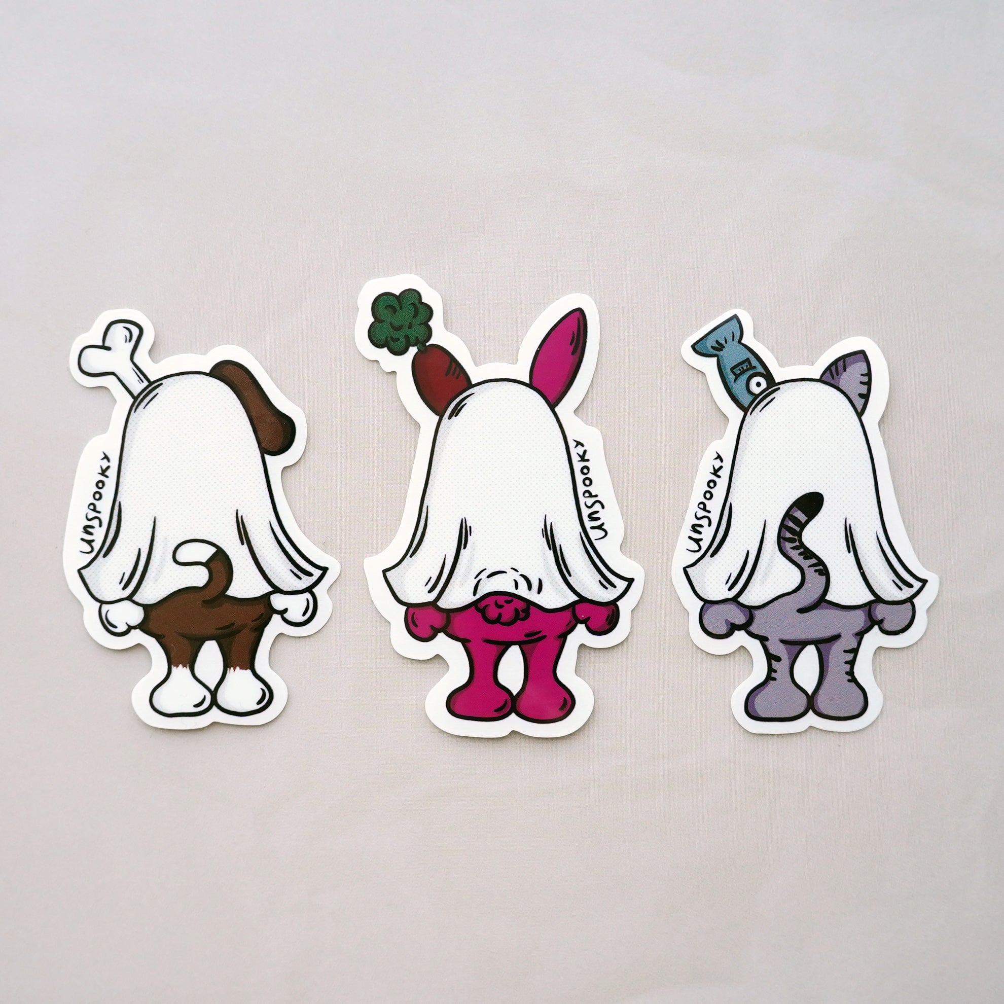 Character film Sticker -backstyle- "UNSPOOKY"