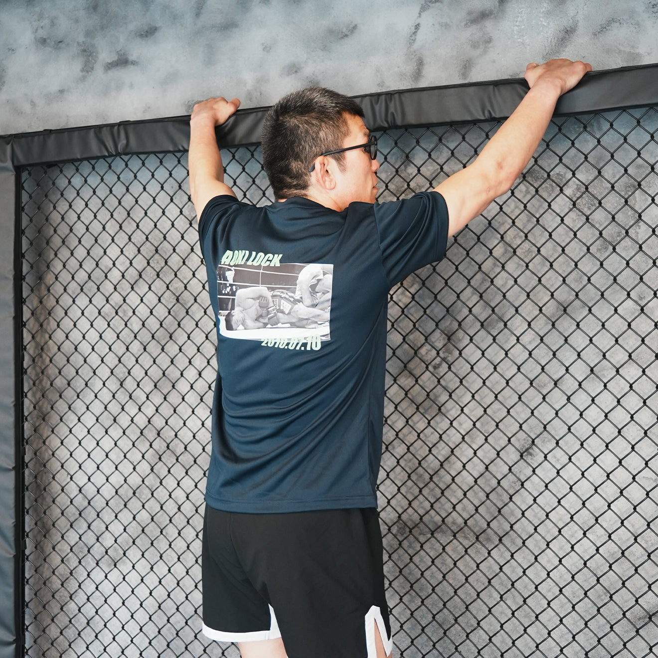 アオキロック "AOKI LOCK" DRY T-Shirts  / Shinya Aoki