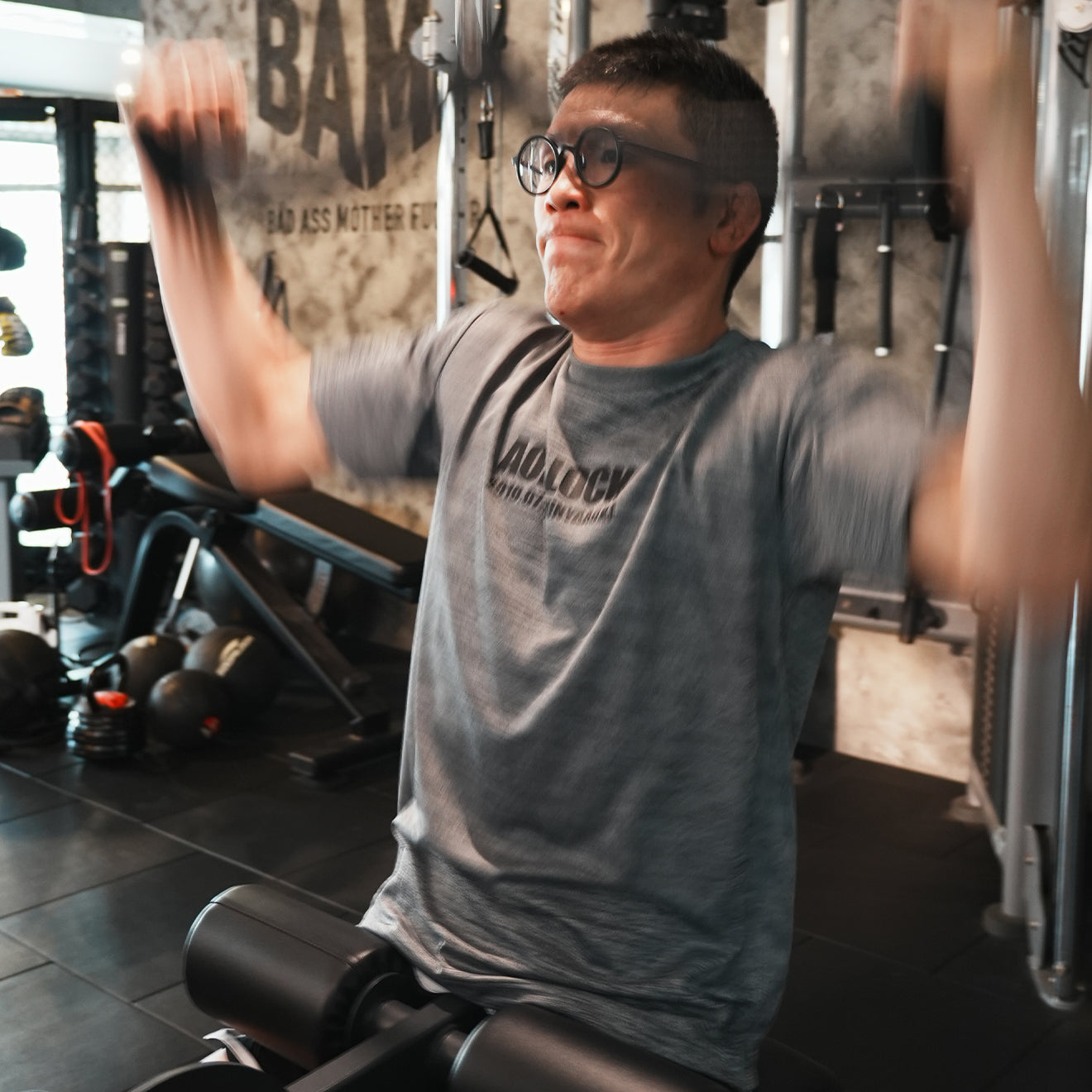 アオキロック "AOKI LOCK" DRY T-Shirts  / Shinya Aoki