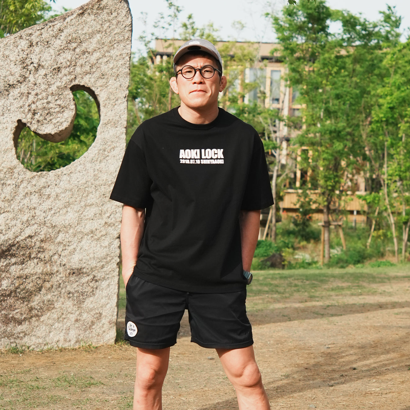 アオキロック "AOKI LOCK" H/S T-Shirts  / Shinya Aoki