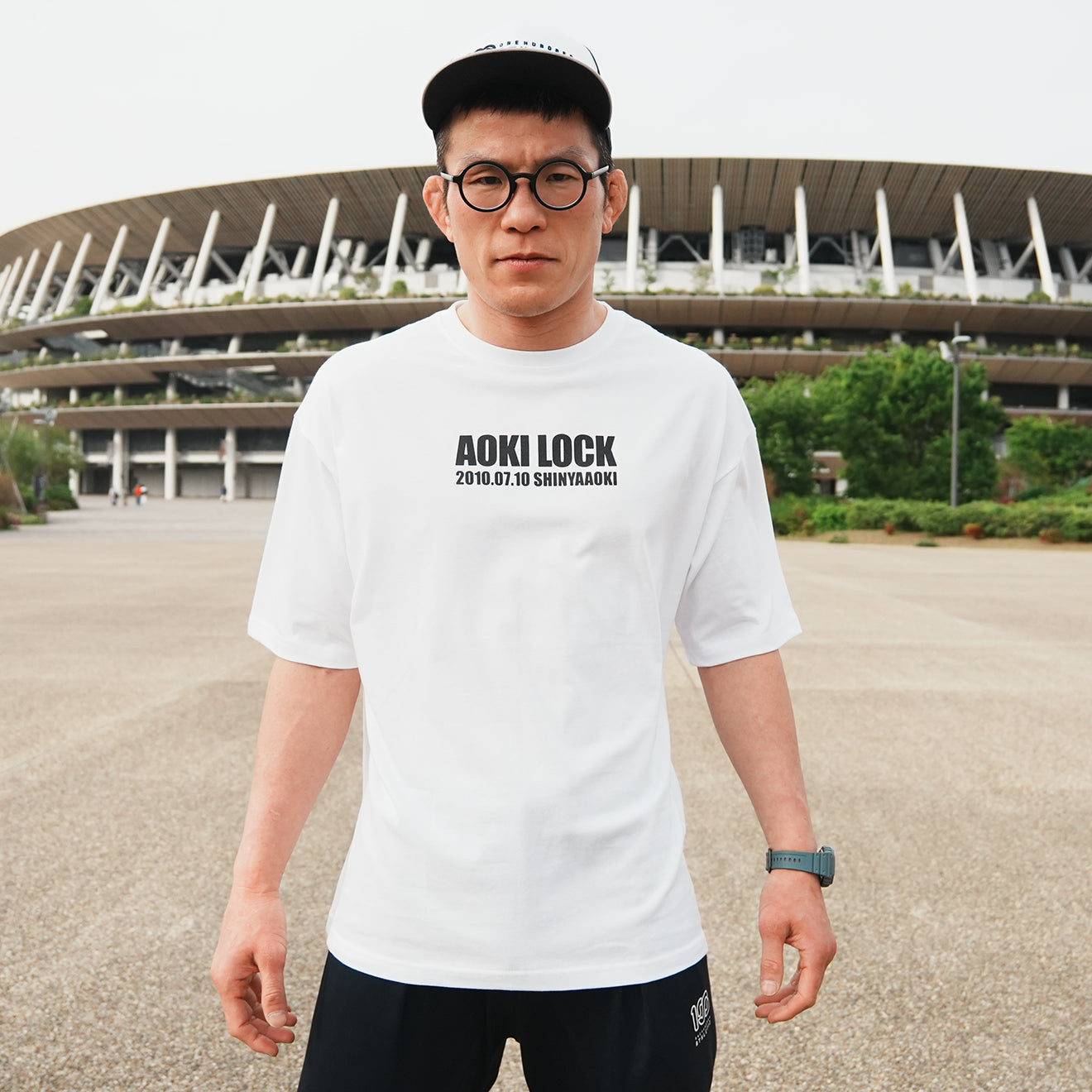アオキロック "AOKI LOCK" H/S T-Shirts  / Shinya Aoki