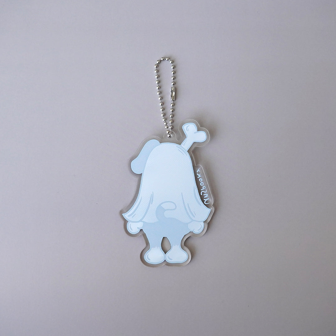 Big Acrylic Character Keychain "UNSPOOKY"