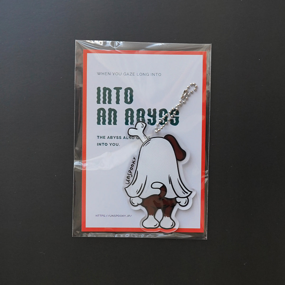 Big Acrylic Character Keychain "UNSPOOKY"