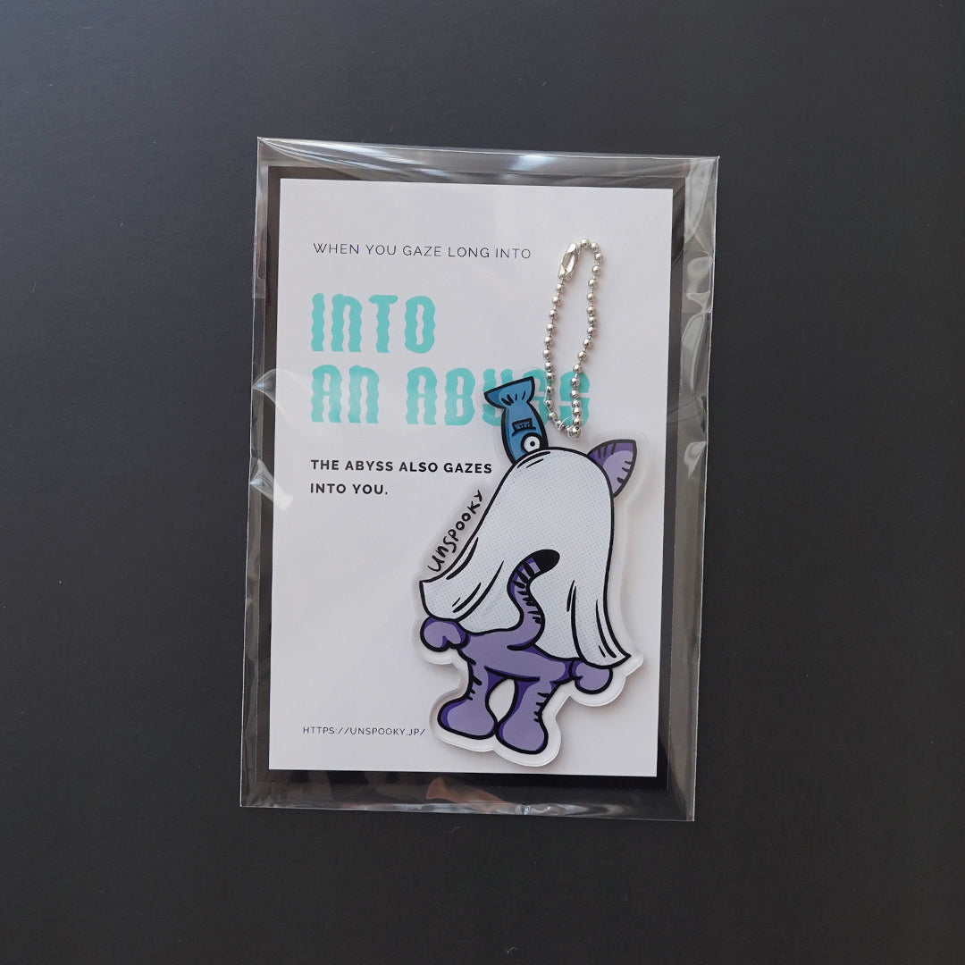 Big Acrylic Character Keychain "UNSPOOKY"