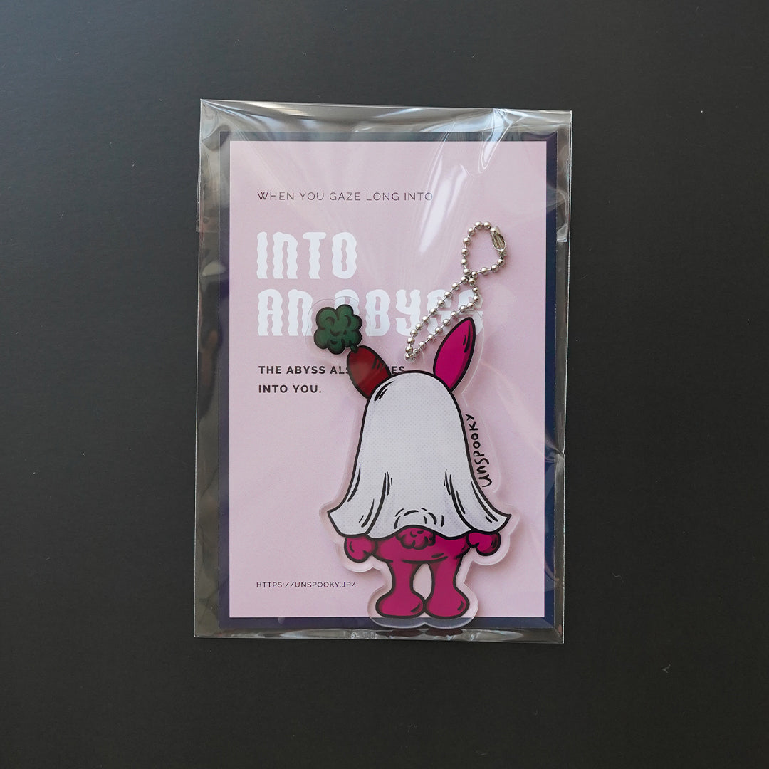 Big Acrylic Character Keychain "UNSPOOKY"