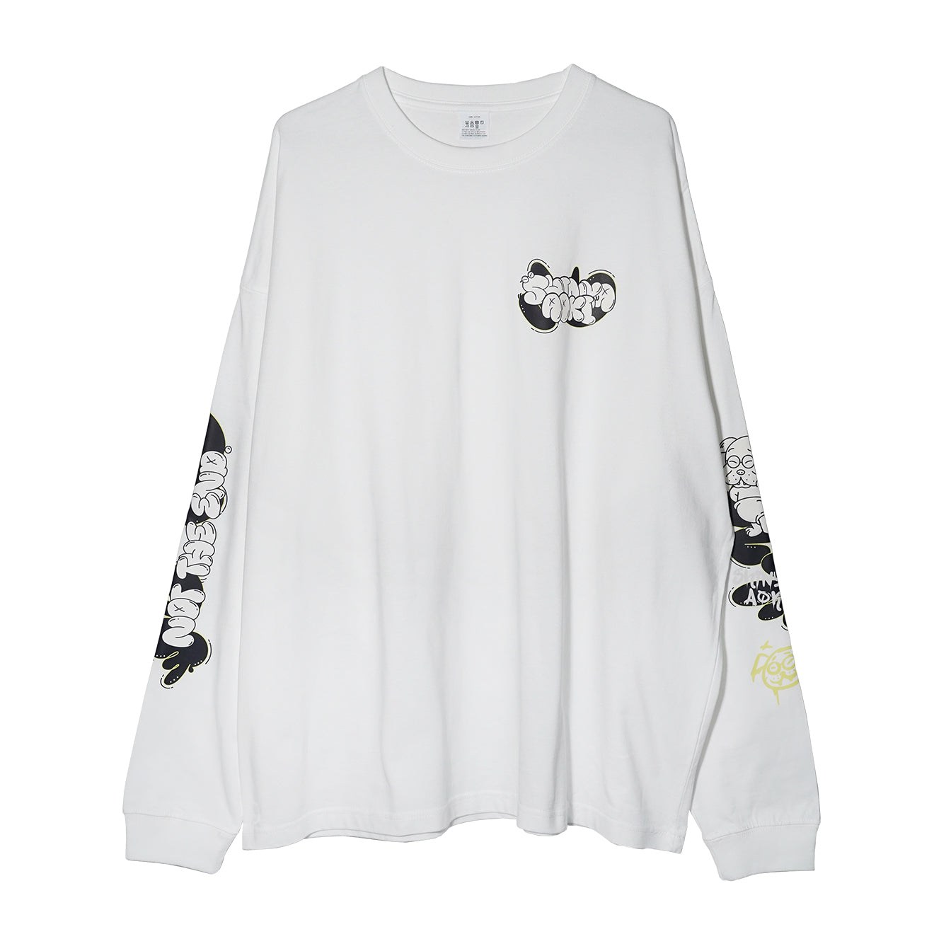青木真也 "Not the end" ビッグシルエット ロングスリーブ Tシャツ