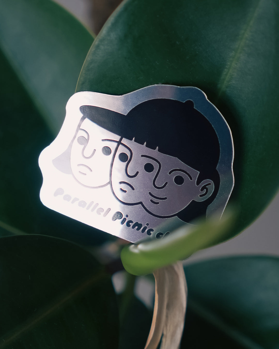 Parallel Picnic Club Sticker "by UNSPOOKY"