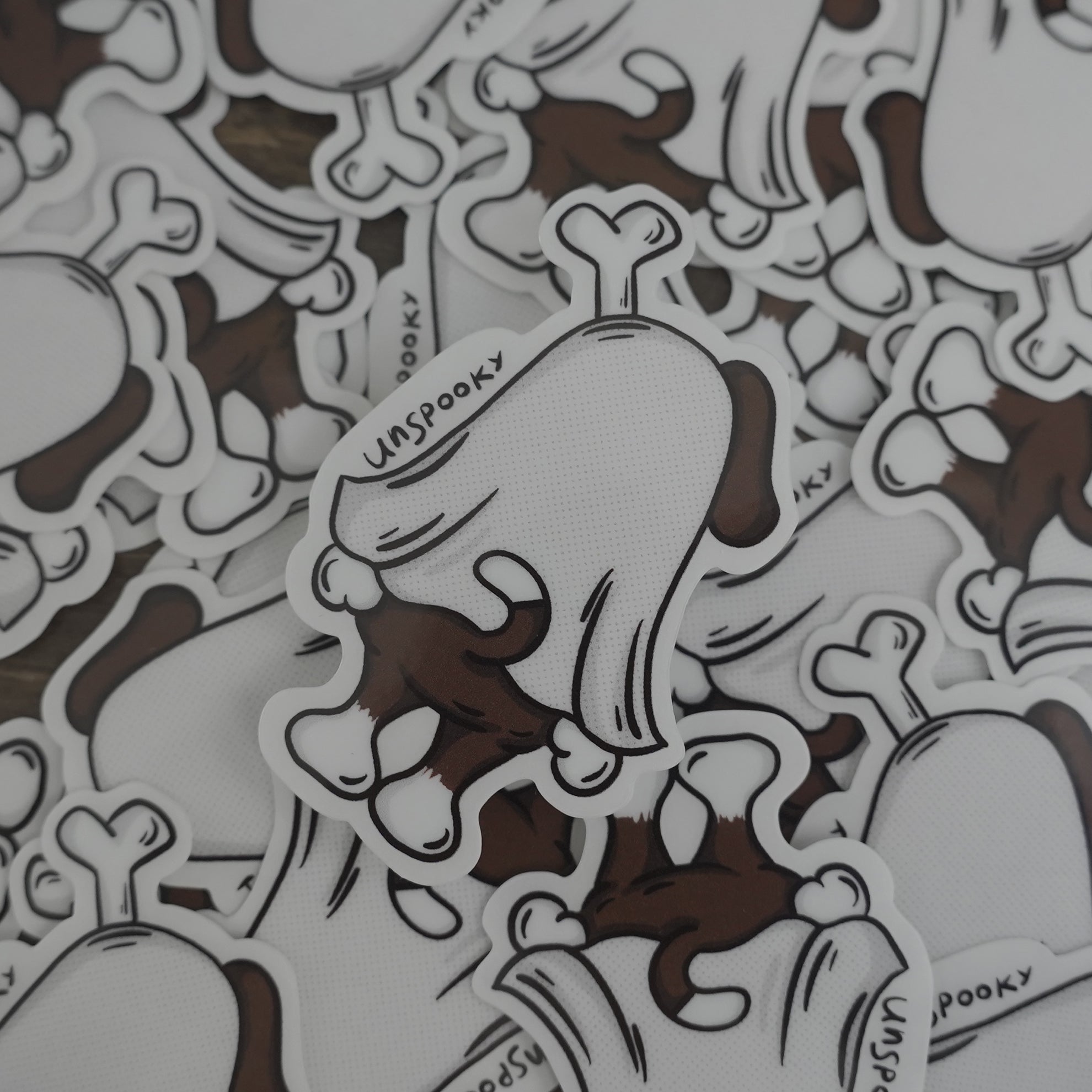 Character film Sticker -backstyle- "UNSPOOKY"