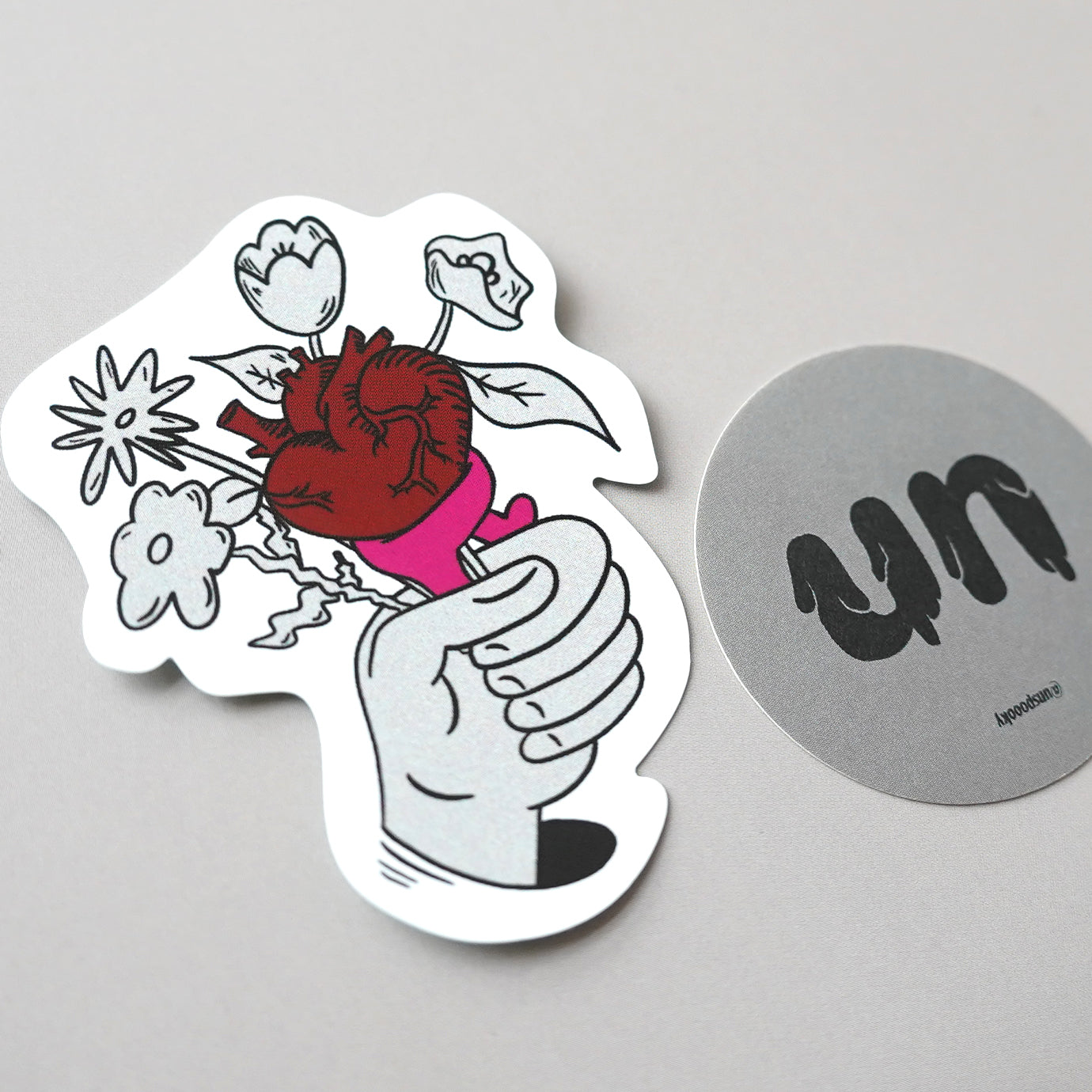 UNSPOOKY "bouquet & LOGO "Sticker Set