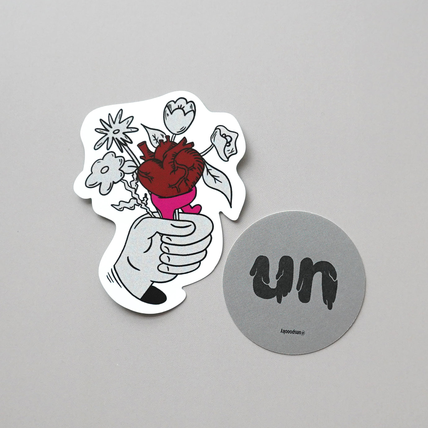 UNSPOOKY "bouquet & LOGO "Sticker Set