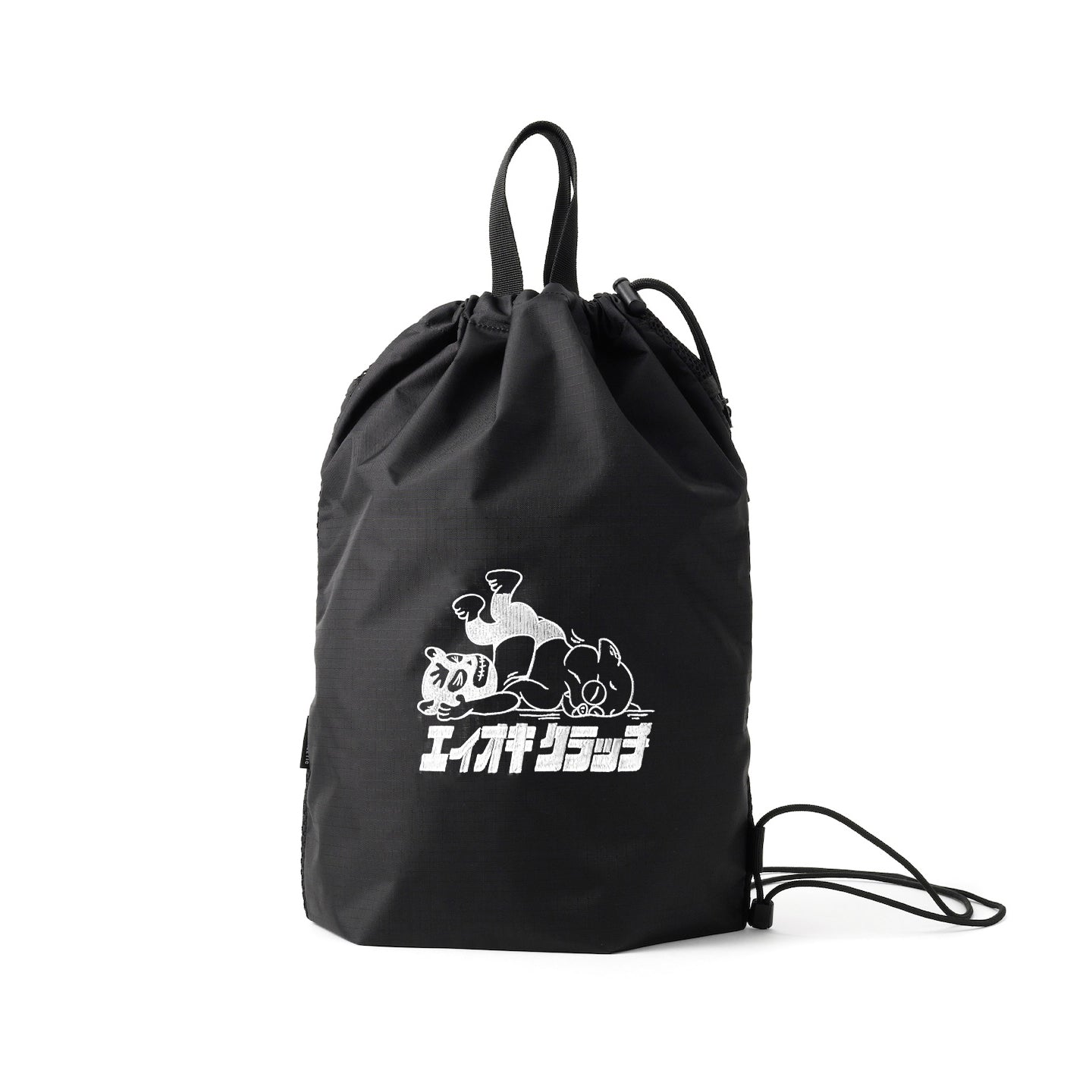 【受注生産】エイオキクラッチ×100A GYM DRAWSTRING BAG