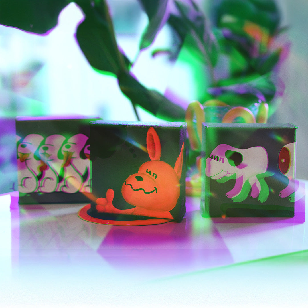 UNSPOOKY Block Acrylic Canvas