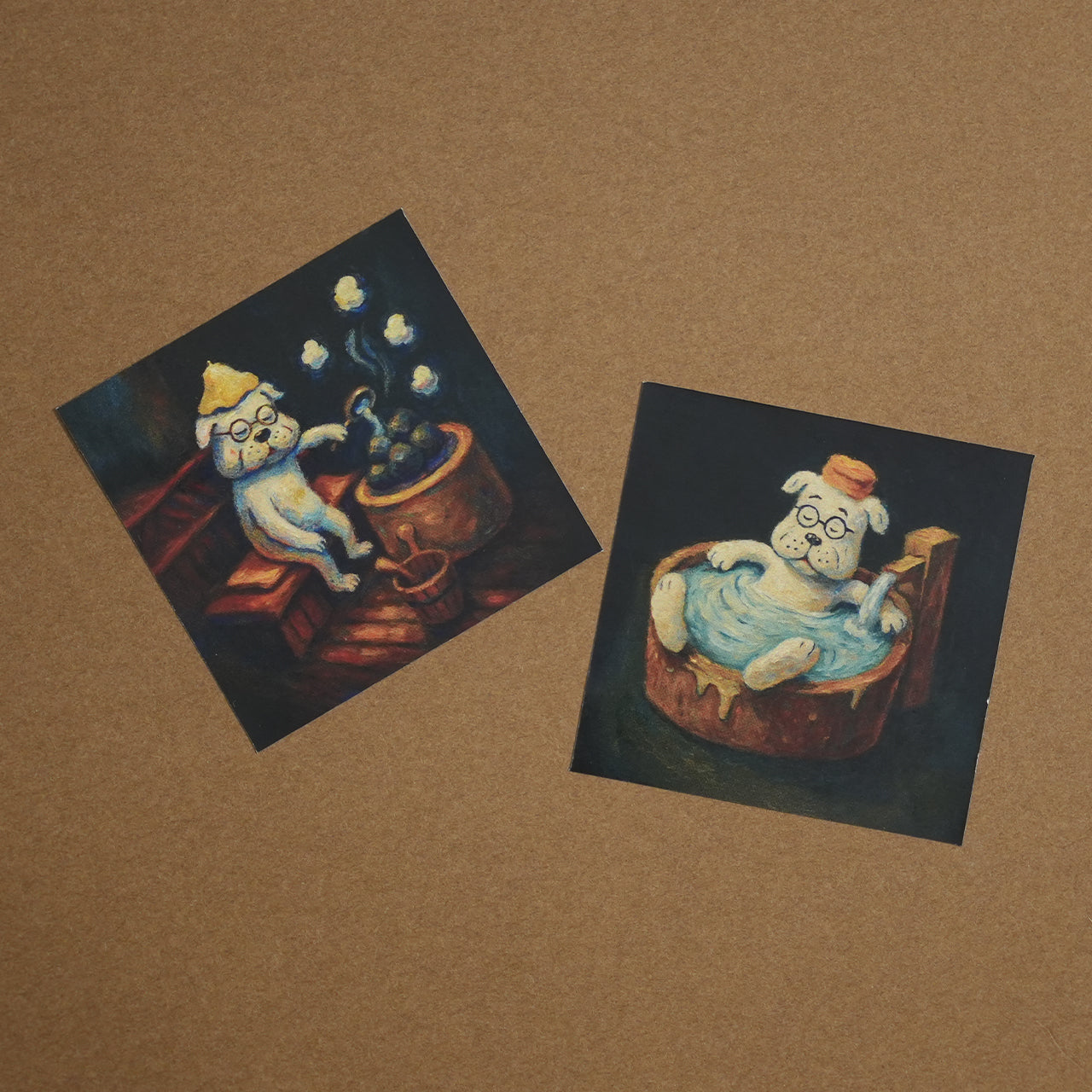 サウナでんすけステッカー / Shinya Aoki Sticker