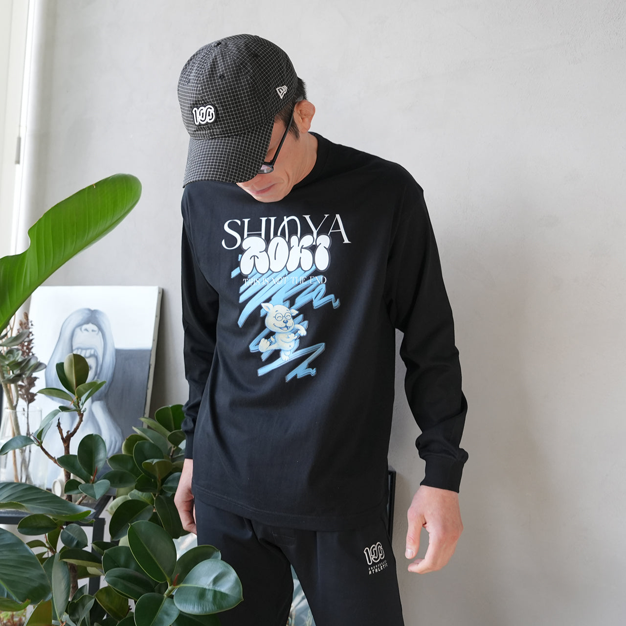 [受注] 青木真也 試合 TEAM Tシャツ / ロングスリーブ Tシャツ"This is not the end"  / Shinya Aoki