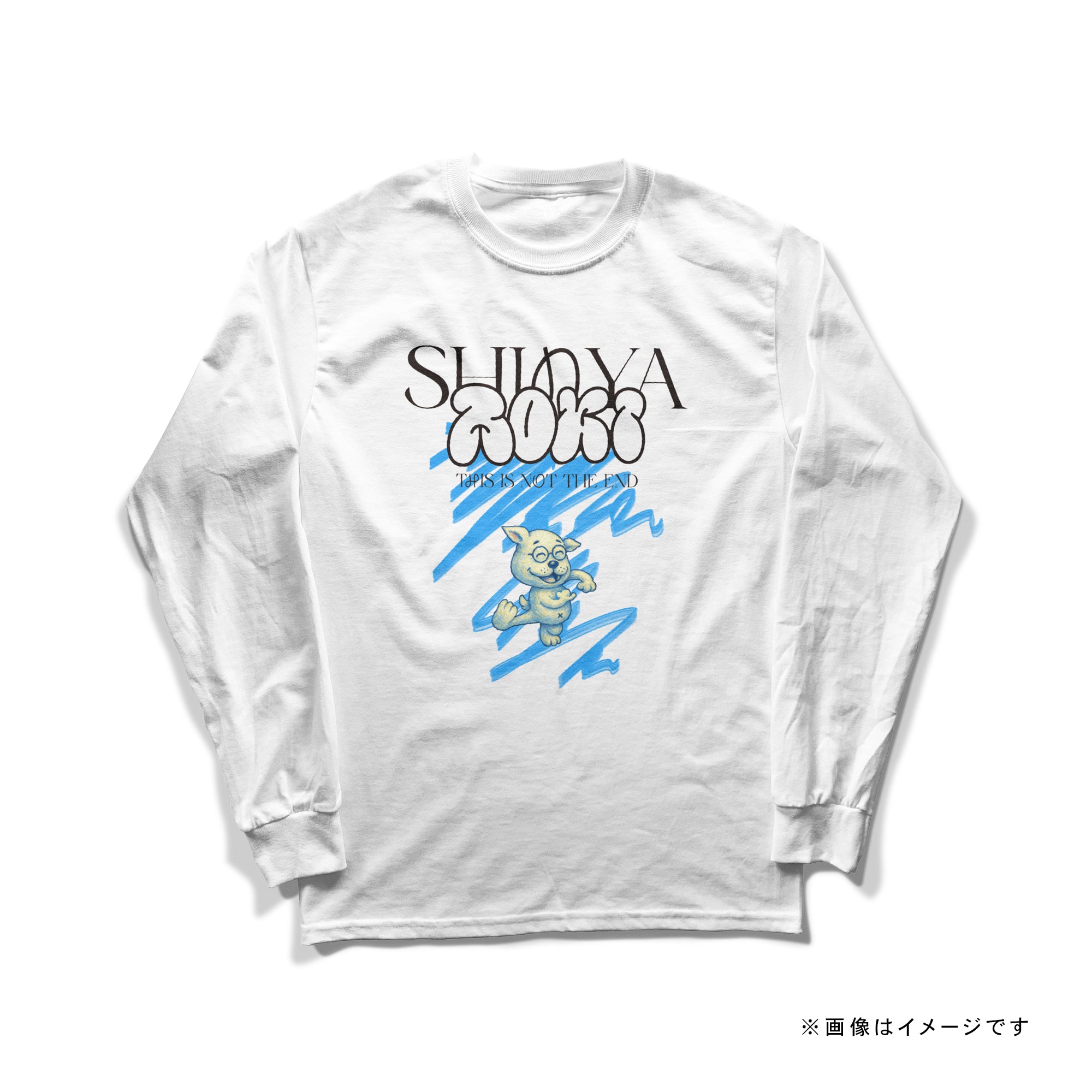 [受注] 青木真也 試合 TEAM Tシャツ / ロングスリーブ Tシャツ"This is not the end"  / Shinya Aoki