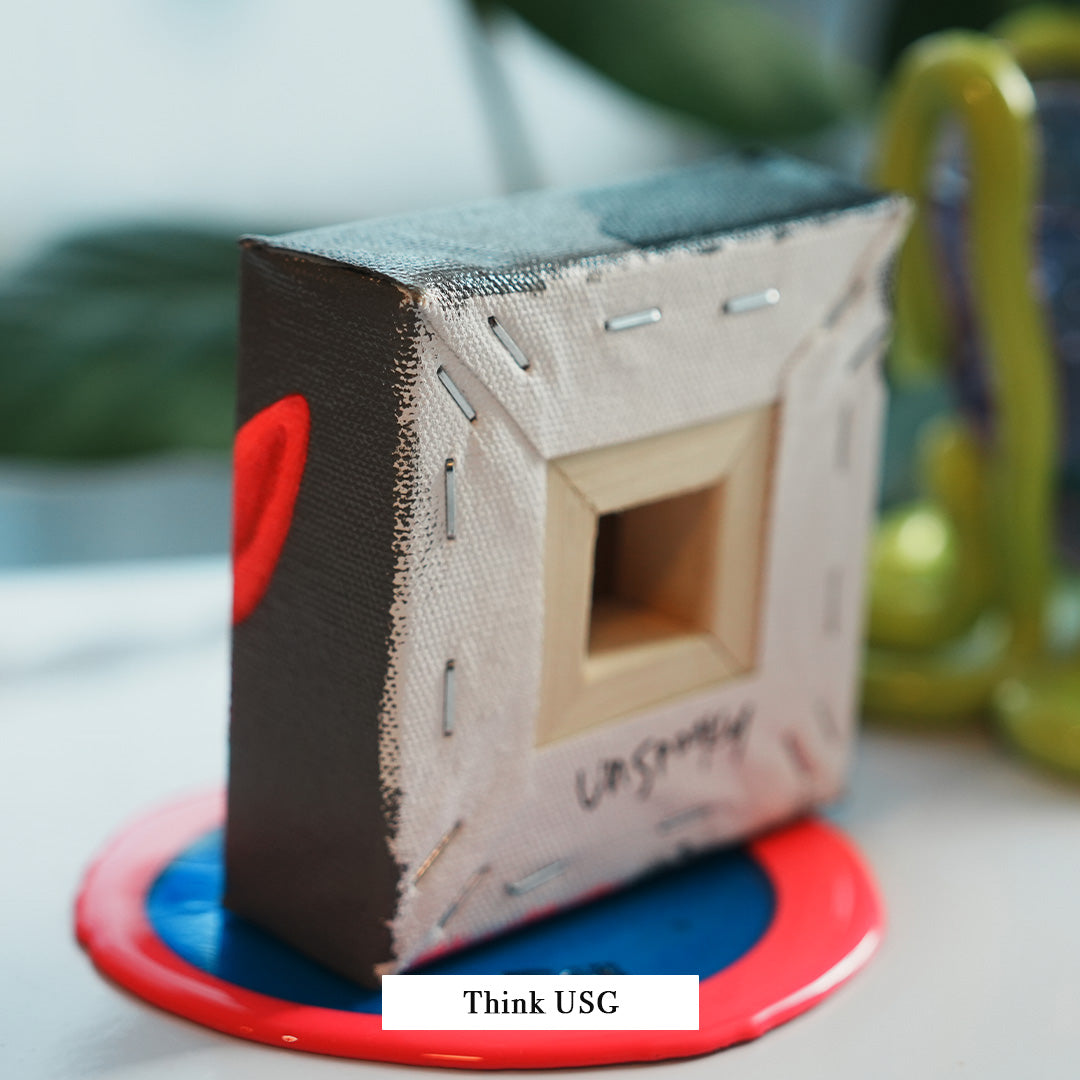 UNSPOOKY Block Acrylic Canvas