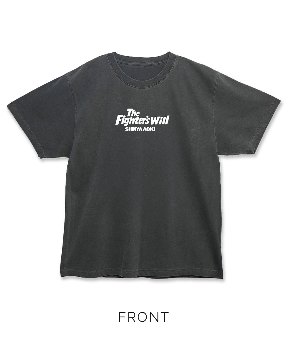 A* SHINYA AOKI "The Fighter's Will" Character H/S T-Shirts | 2026.09 Edition