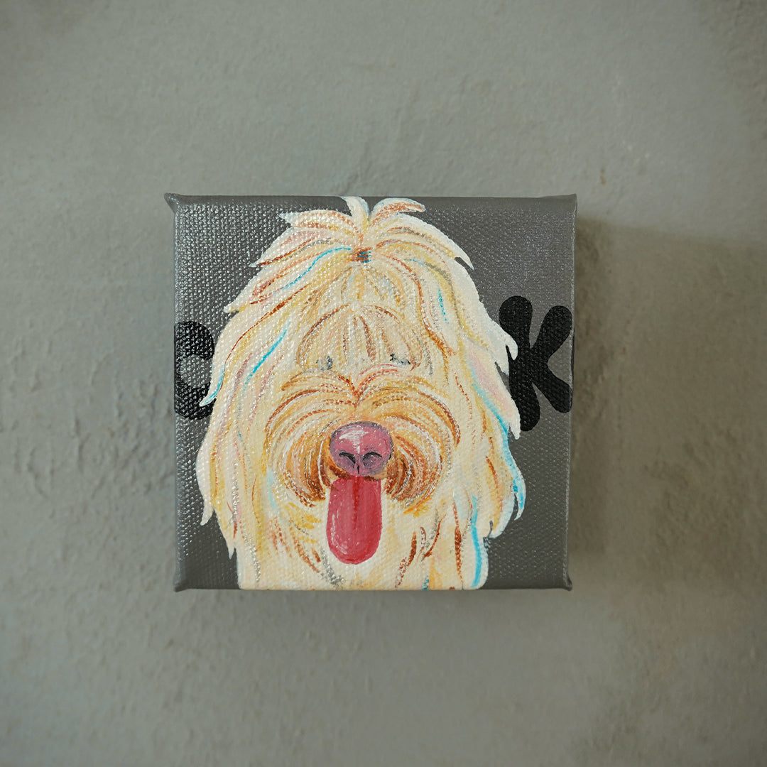 サバオキ28号！キャンバスアート ODER ] DOG CANVAS 