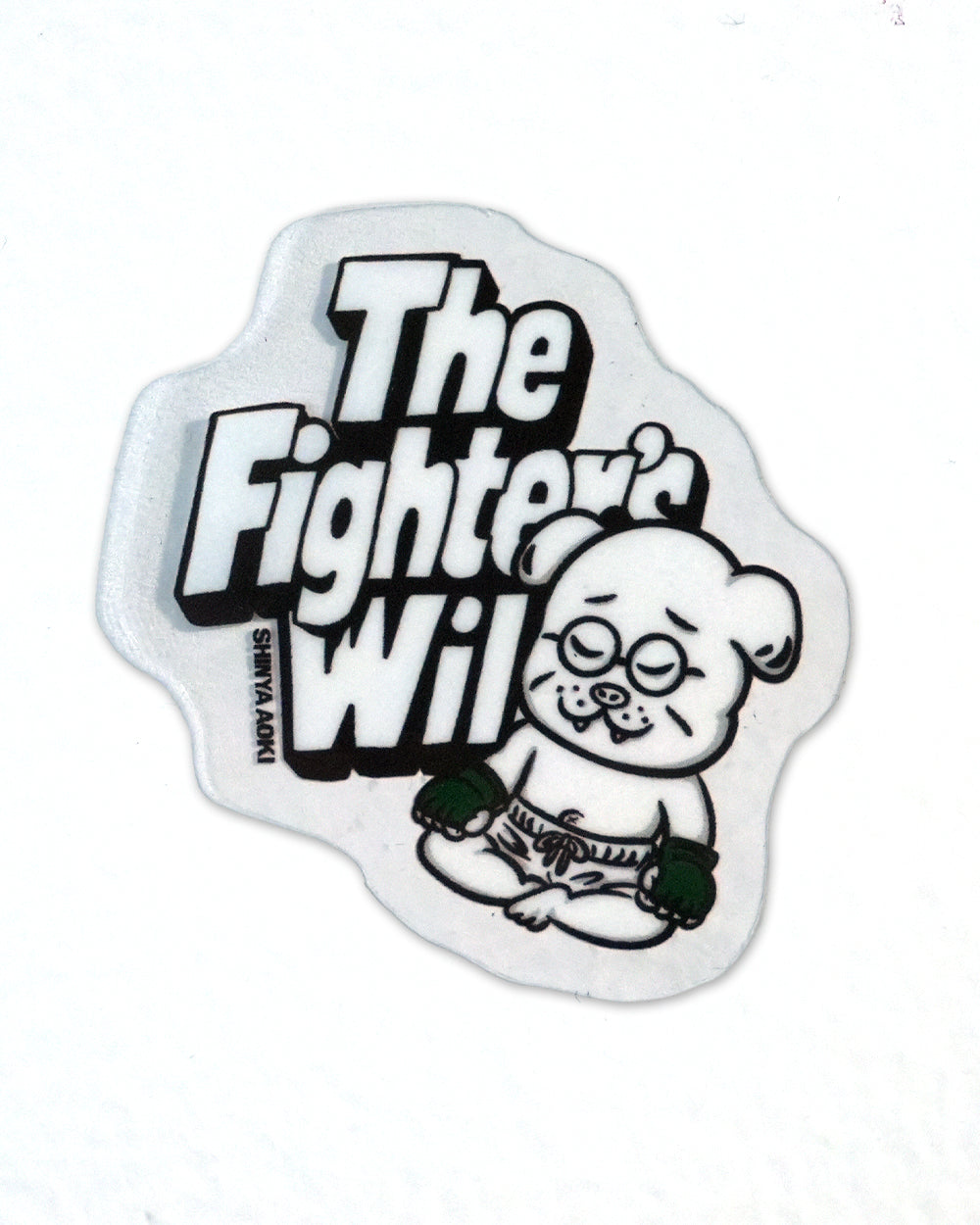 青木真也 "The Fighter's Will" ステッカー | 26.09 Edition
