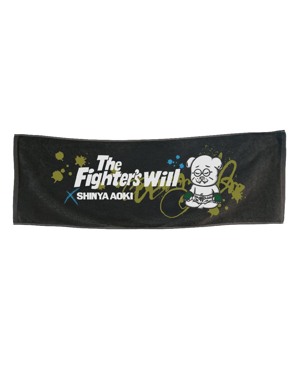 SHINYA AOKI "The Fighter's Will" Towel | 2026.09 Edition