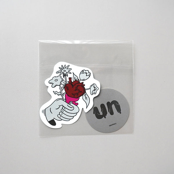 UNSPOOKY "bouquet & LOGO "Sticker Set
