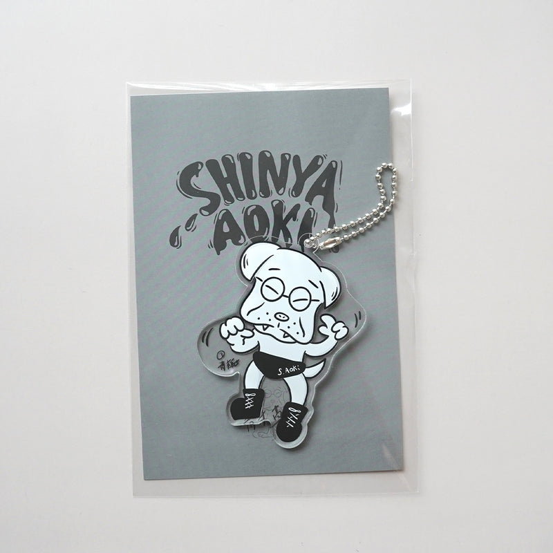 Shinya Aoki 青木真也 Big Acrylic DENSUKE Keychain